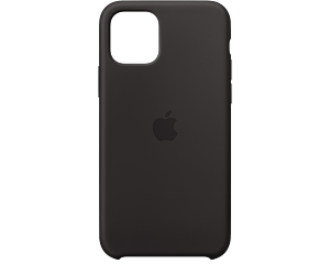 iPhone 11 Pro Silikon Case - Schwarz