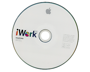 iWork 09 Vollversion Installations DVD